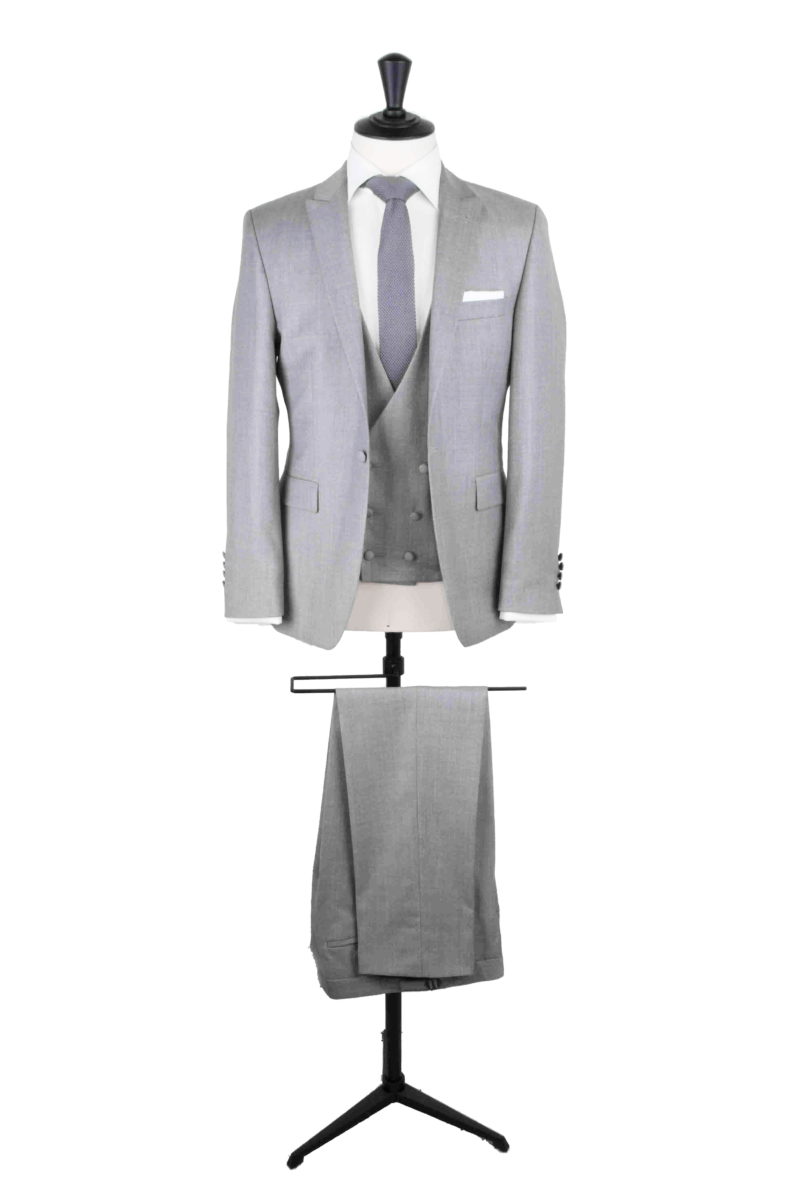 Barberis silver grey lounge suit
