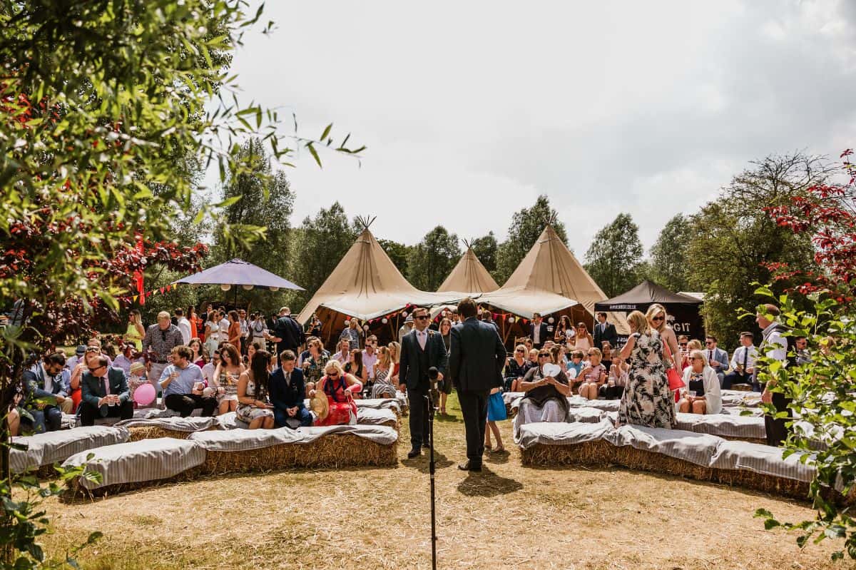 Browning Bros Colchester offer a full on glamping/festival wedding venue