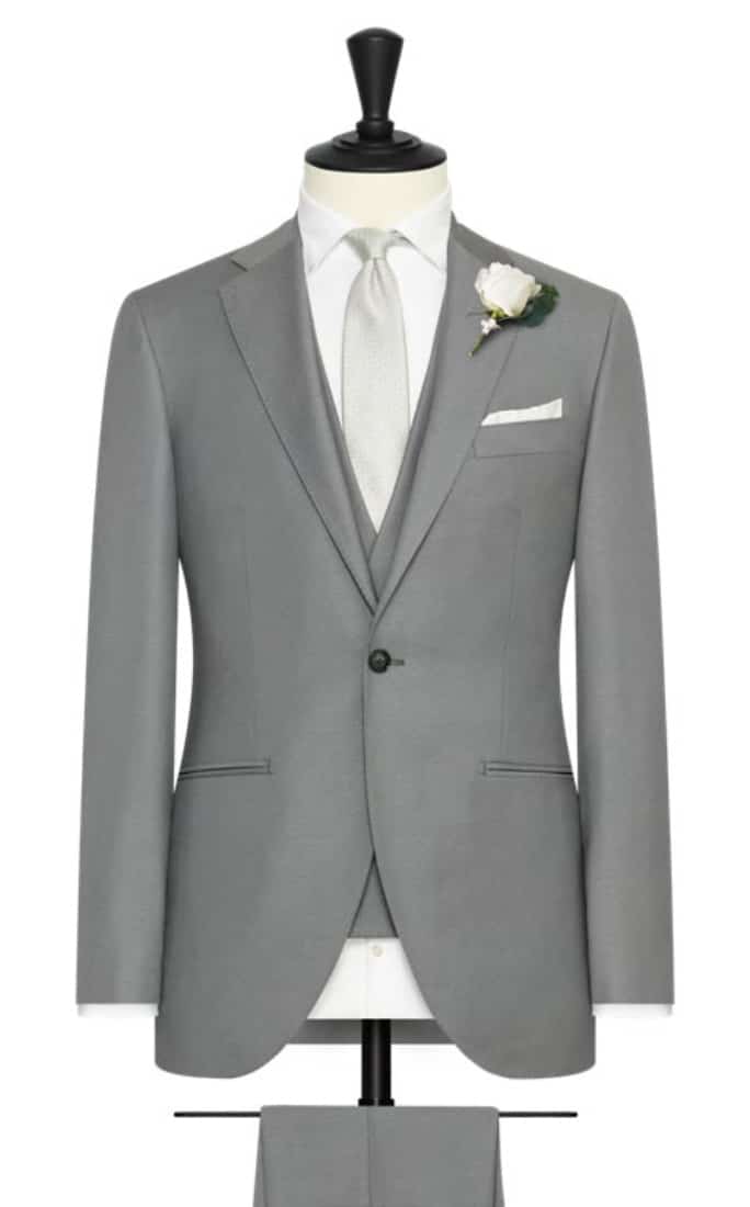 Mid grey made-to-measure suit
