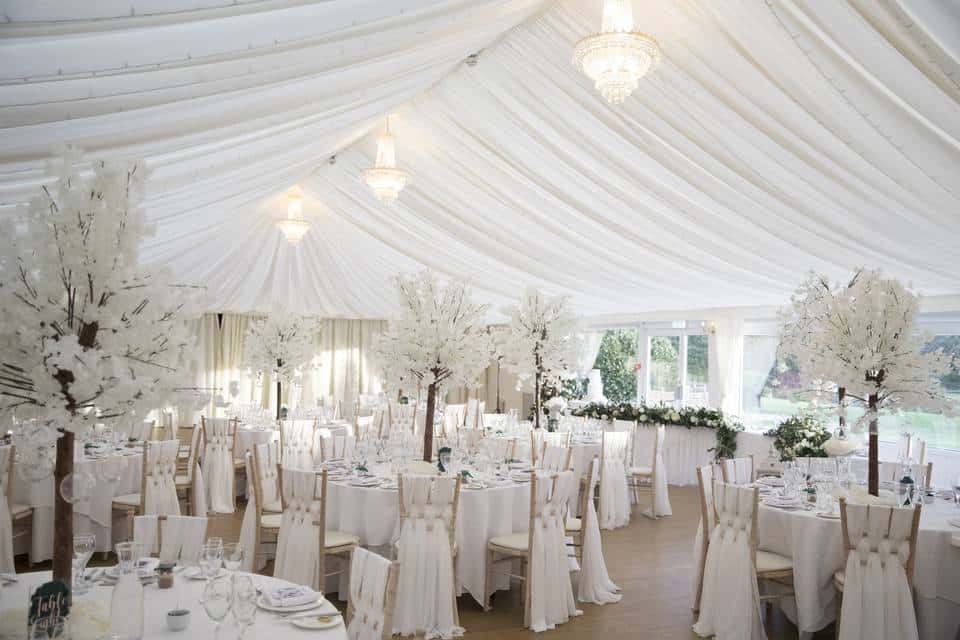 The Fennes marquee is a great wedding venue
