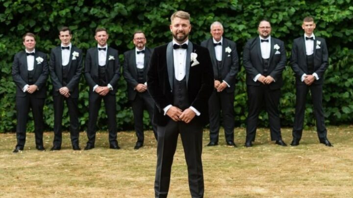 Tuxedo wedding suits